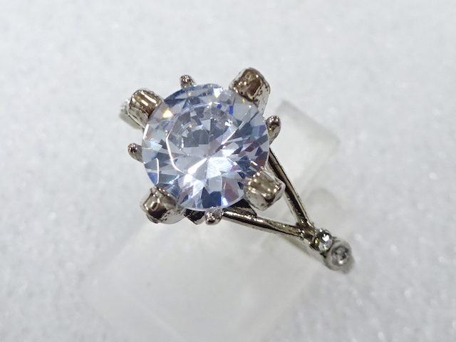 CRYSTAL FASHION RING / JP SIZE 17